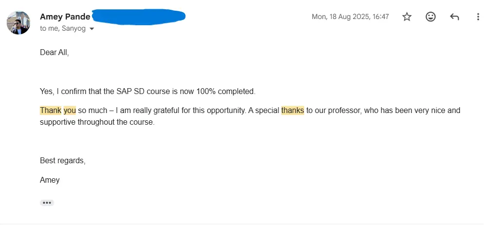 Email 103