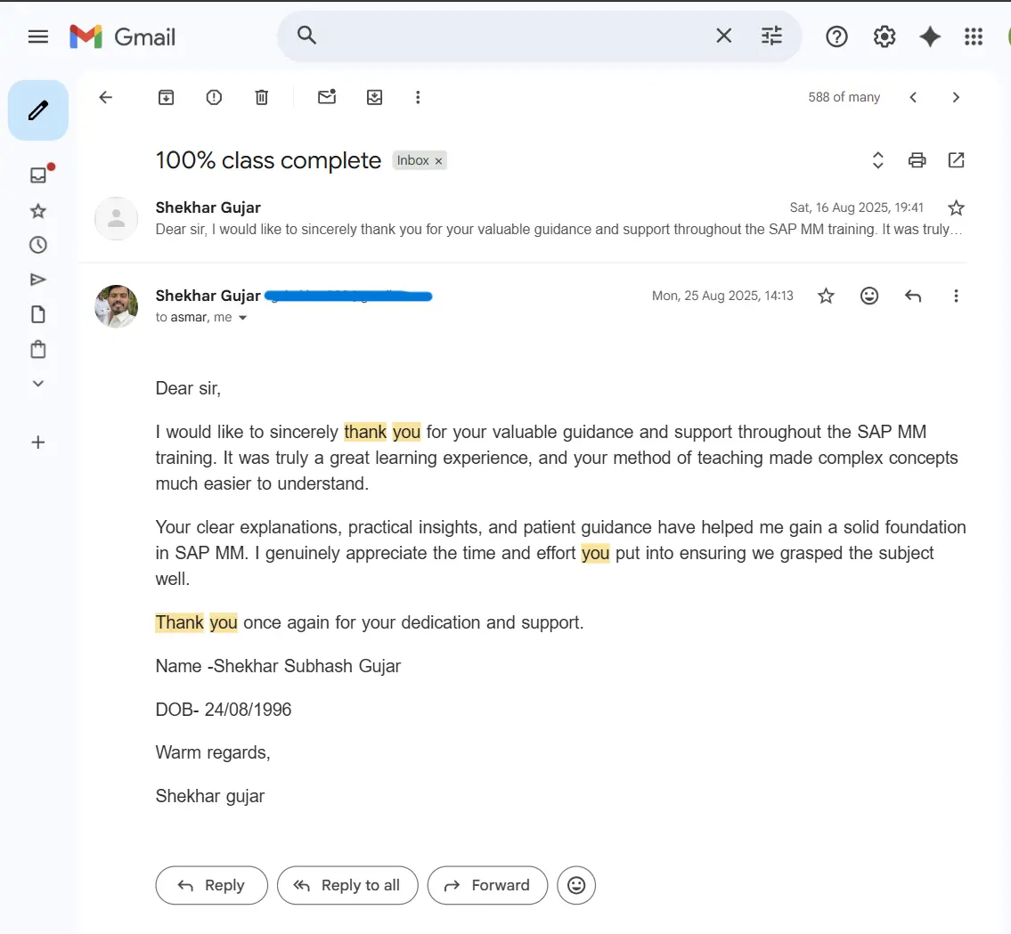 Email 105