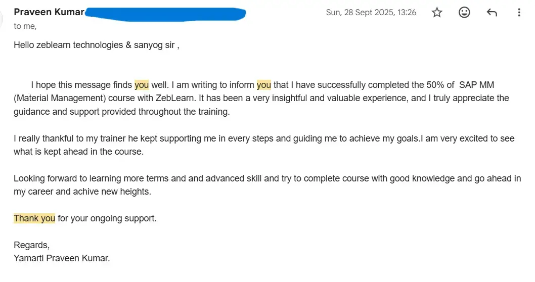 Email 113