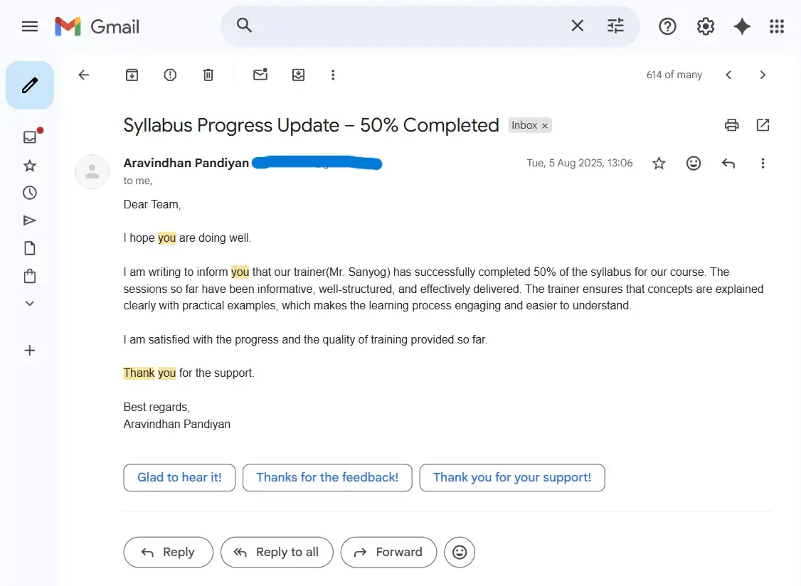 Email 99