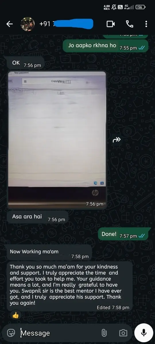 WhatsApp message 1