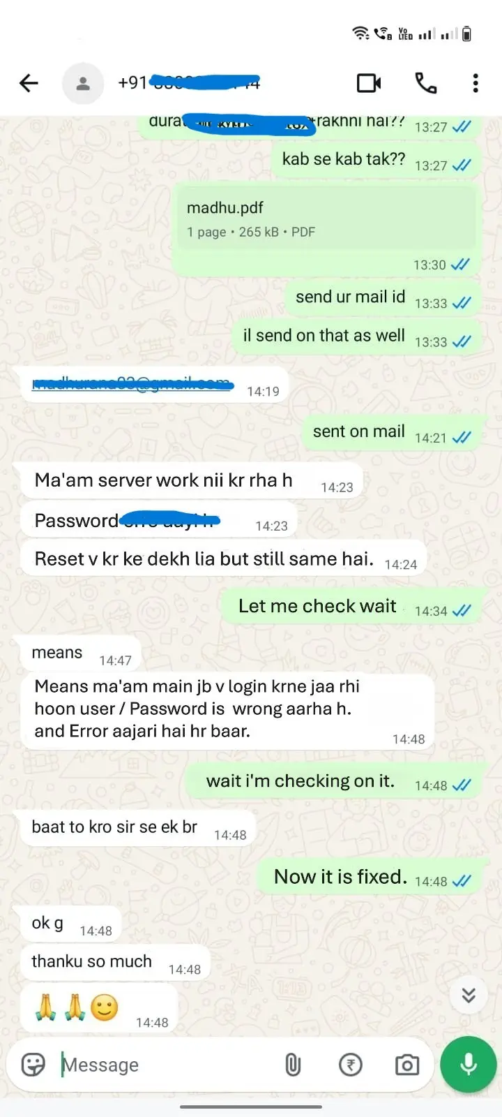 WhatsApp message 13