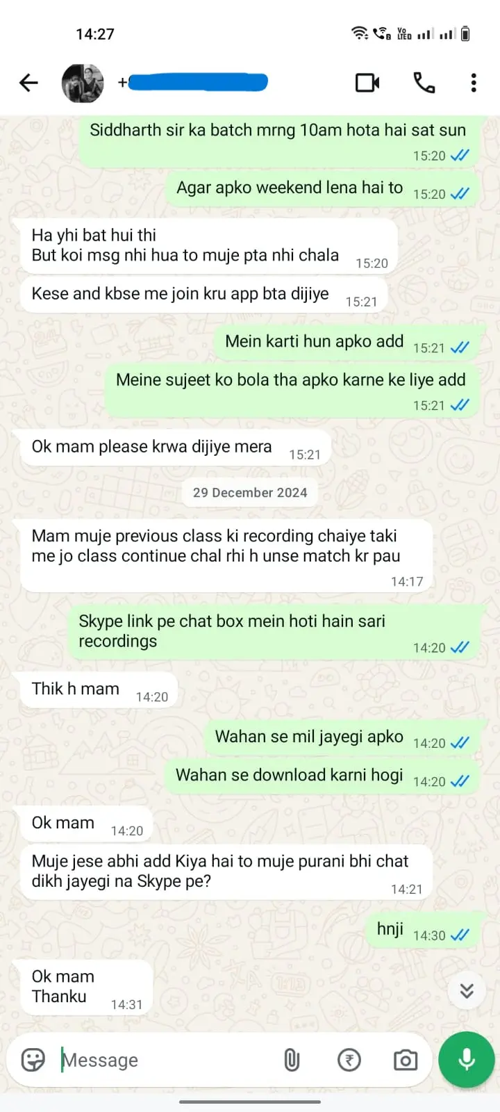 WhatsApp message 15