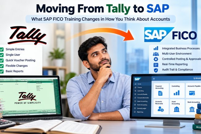SAP FICO Training for Tally Users: What Carries Over to SAP